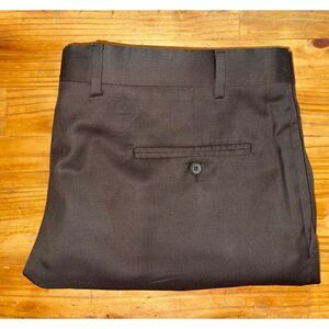Jack Victor Michael Nanoperformance Super 120 Stretch Brown Men Pants Size 40x29